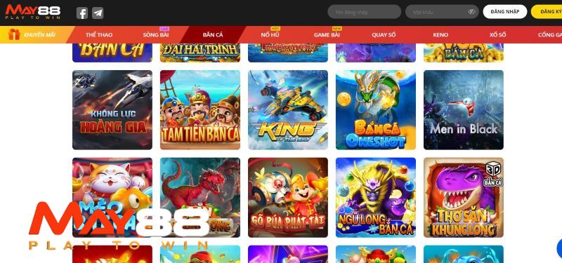 Điểm qua những siêu phẩm bắn cá May88 đặc sắc