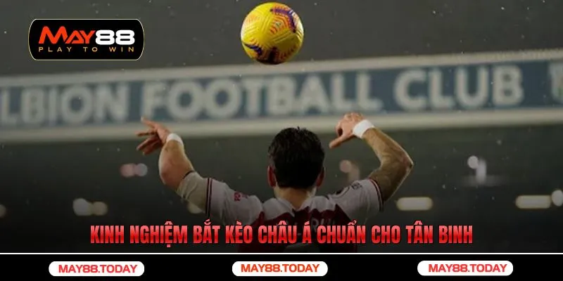 Kinh nghiệm bắt kèo châu Á chuẩn cho tân binh